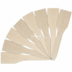 Schlussverkauf 🤩 Bestecke Bestron Holz-Racletteschaber DWS8 (8 Stück) ✔️