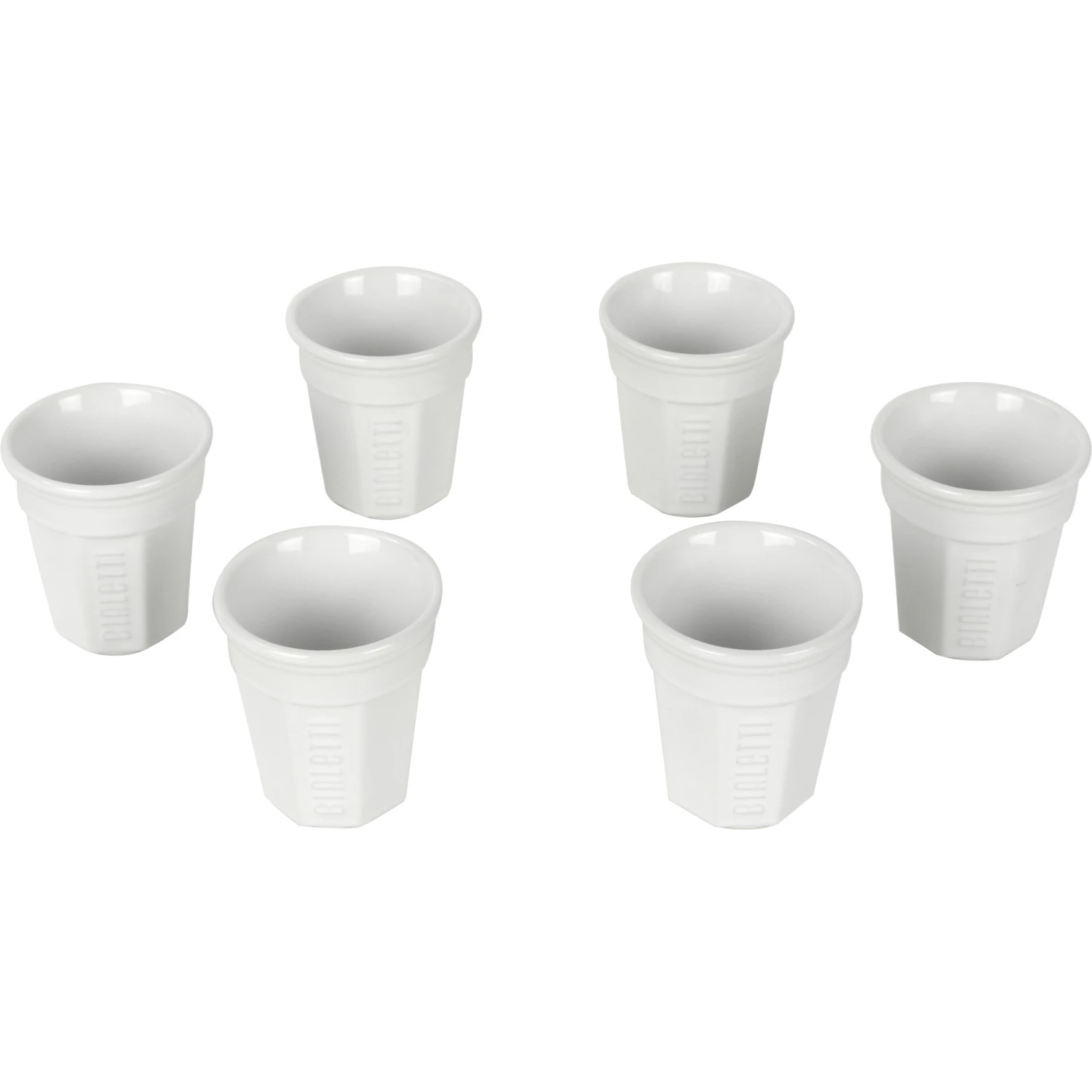 Schlussverkauf 👍 Zubehör Für Kaffeemaschinen Bialetti Espressobecher-Set, 6-teilig (weiß) ❤️ 4 Schlussverkauf 👍 Zubehör Für Kaffeemaschinen Bialetti Espressobecher-Set, 6-teilig (weiß) ❤️ – Bild 2