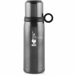 Großhandel ⭐ Trinkflaschen Bialetti To Go Thermosflasche 500ml (grau, Mit Trinkbecher) ⌛
