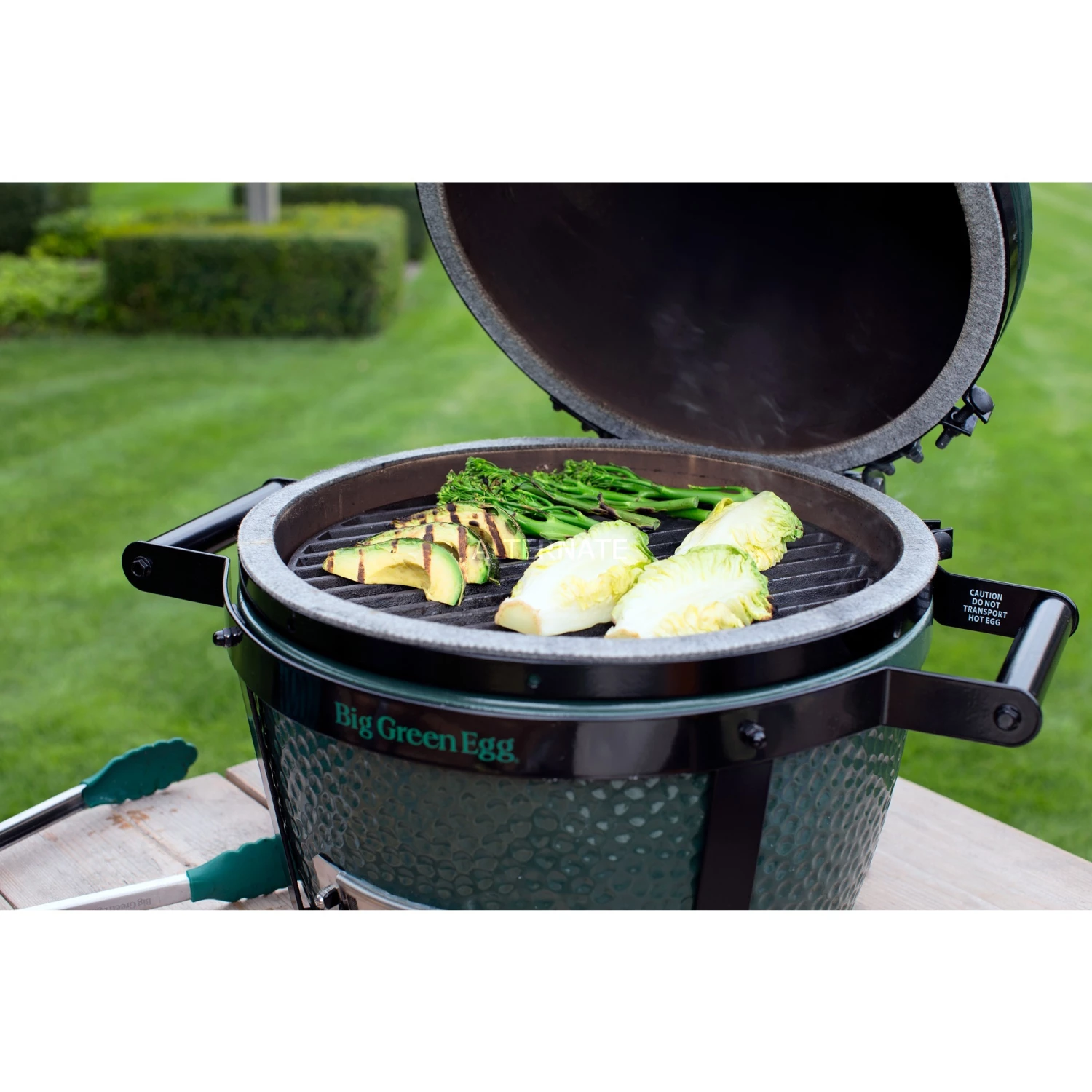 Angebote 🌟 Big Green Egg Tischnest M, Für Big Green Egg Medium, Untersetzer (schwarz) 🤩 – Bild 3