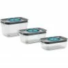 Coupon 🤩 Vakuumierer Bosch Vakuum-Frischhaltedosen MSZV0FC3, Behälter (transparent/grau, 3er-Set) 🔔 -Geschirr Verkäufe Bosch Vakuum Frischhaltedosen MSZV0FC3 Beh lter@@1674304