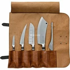 Coupon ⌛ Bestecke DICK Leder-Rolltasche Serie 1905, 5-teilig, Besteck (schwarz/silber) 🔔