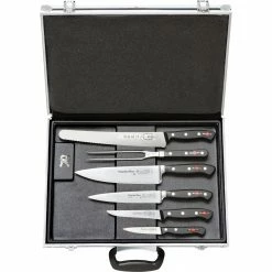 Aktion 🛒 Bestecke DICK Magnetkoffer "Premier Plus", 6-teilig, Messer (schwarz/silber) 🥰