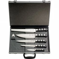 Aktion 🔔 Bestecke DICK Magnetkoffer "Serie 1905", 5-teilig, Messer (schwarz/silber) 🎉