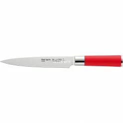 Angebote ✔️ Bestecke DICK Red Spirit Filetiermesser, Flexibel, 18cm (rot/silber) 👏