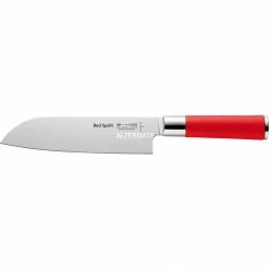 Brandneu 🧨 Bestecke DICK Red Spirit Santoku, 18cm, Messer (rot/silber) ❤️