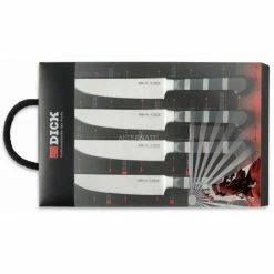 Schlussverkauf 😍 Bestecke DICK Serie 1905 Steakmesser-Set (schwarz/silber, 4-teilig) ✨