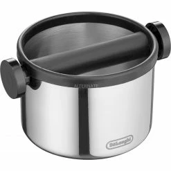 Großhandel 🛒 Frischhaltedosen DeLonghi Abschlagbehälter Knock-out Box DLSC062 (edelstahl, Für Siebträger-Erpressomaschinen) 👍