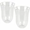 Coupon ❤️ Zubehör Für Kaffeemaschinen DeLonghi Latte-Macchiato-Gläser (2er-Set), Glas (transparent) 🧨 -Geschirr Verkäufe DeLonghi Latte Macchiato Gl ser 2er Set Glas@@9gczzd03