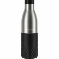 Top 10 🎉 Trinkflaschen Emsa BLUDROP Sleeve Isoliertrinkflasche 0,7 Liter, Thermosflasche (schwarz, Edelstahl, Silikonmanschette) ✔️