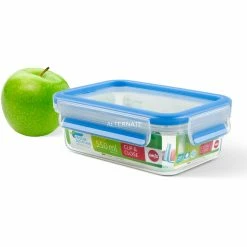 Angebote ✔️ Frischhaltedosen Emsa CLIP & CLOSE Frischhaltedose (transparent/blau, 0,55 Liter, Klassikformat) 🔥 -Geschirr Verkäufe Emsa CLIP CLOSE Frischhaltedose@@9gmjz05 2