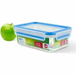 Blitzangebot ⌛ Frischhaltedosen Emsa CLIP & CLOSE Frischhaltedose (transparent/blau, 1,0 Liter, Klassikformat) 🤩 -Geschirr Verkäufe Emsa CLIP CLOSE Frischhaltedose@@9gmjz06 2