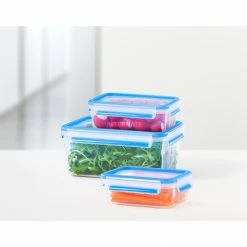 Bestpreis 🔥 Frischhaltedosen Emsa CLIP & CLOSE Frischhaltedose 1,1 Liter (transparent/blau, Rechteckig, Hochformat) 😍 -Geschirr Verkäufe Emsa CLIP CLOSE Frischhaltedose 1 1 Liter@@1831972 2