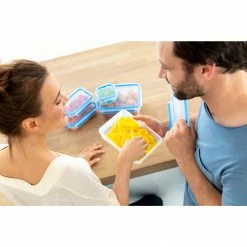 Bestpreis 🔥 Frischhaltedosen Emsa CLIP & CLOSE Frischhaltedose 1,1 Liter (transparent/blau, Rechteckig, Hochformat) 😍 -Geschirr Verkäufe Emsa CLIP CLOSE Frischhaltedose 1 1 Liter@@1831972 3