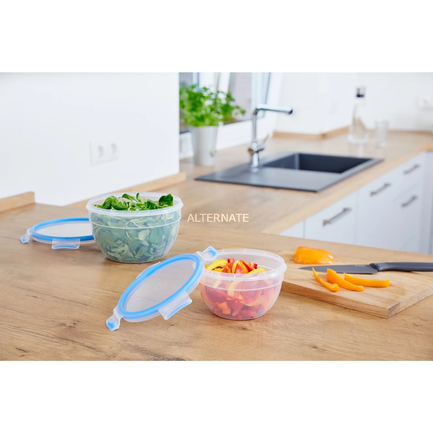 Bestes Angebot 💯 Emsa CLIP & CLOSE Frischhaltedosen-Set, 2-teilig (transparent/blau, Rund, 2 Dosen + 2 Deckel) ✔️ 4 Bestes Angebot 💯 Emsa CLIP & CLOSE Frischhaltedosen-Set, 2-teilig (transparent/blau, Rund, 2 Dosen + 2 Deckel) ✔️ – Bild 2