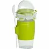 Billig 💯 Tassen Emsa CLIP & GO Yoghurt Mug, Becher (grün/transparent, 450ml) ⌛ -Geschirr Verkäufe Emsa CLIP GO Yoghurt Mug Becher@@1585697