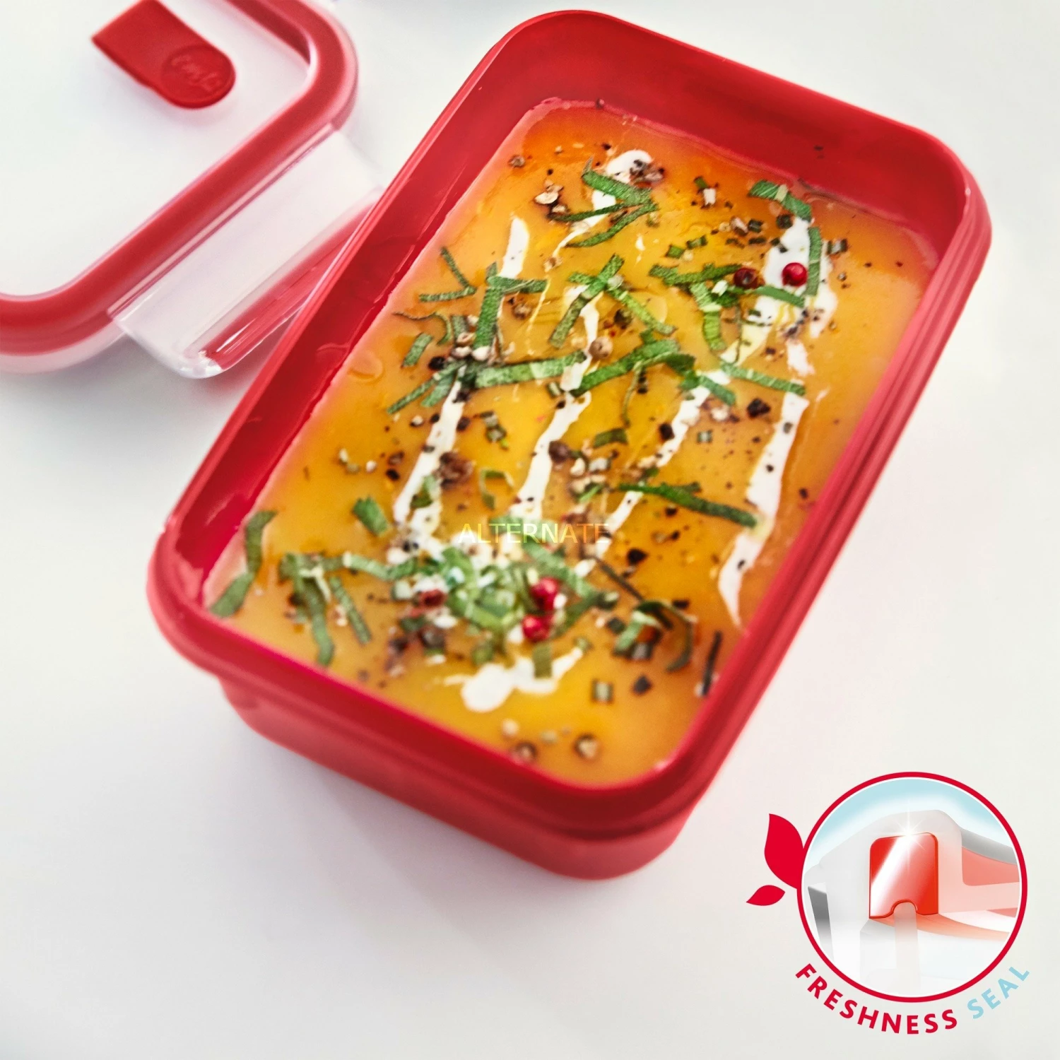 Brandneu 🎁 Zubehör Für Backofen Emsa CLIP & MICRO Mikrowellendose 1,2 Liter (rot, Rechteckig, Mit Deckel) 🧨 7 Brandneu 🎁 Zubehör Für Backofen Emsa CLIP & MICRO Mikrowellendose 1,2 Liter (rot, Rechteckig, Mit Deckel) 🧨 – Bild 5