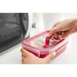 Blitzangebot 🥰 Zubehör Für Backofen Emsa CLIP & MICRO Mikrowellendose 1,2 Liter (rot, Rechteckig, Mit Deckel Und 3 Einsätzen) 😍 -Geschirr Verkäufe Emsa CLIP MICRO Mikrowellendose 1 2 Liter@@1832040 4