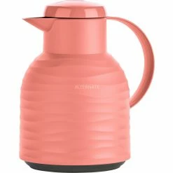 Coupon 🎁 Kannen Emsa Isolierkanne SAMBA WAVE, 1 Liter (koralle, QUICK PRESS Verschluss) 🛒