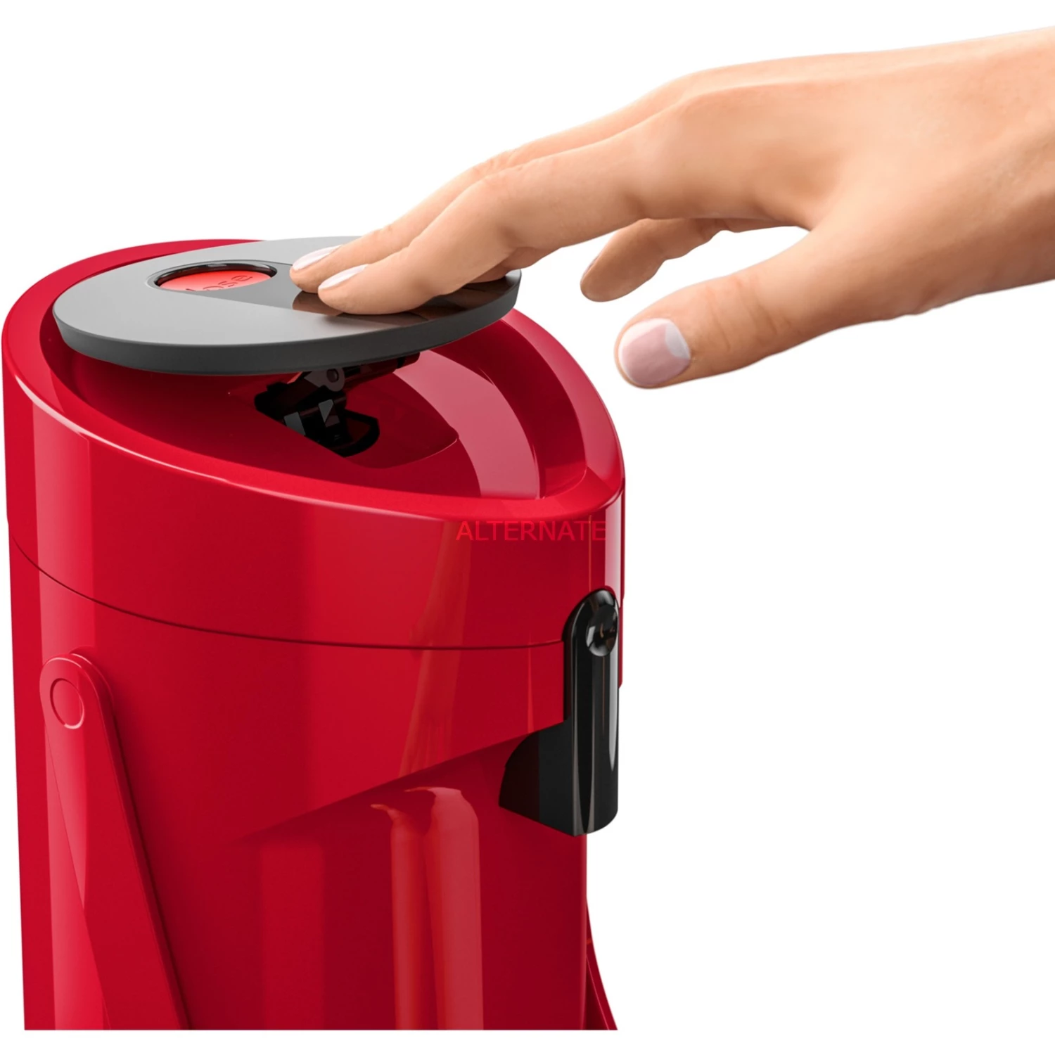 Auslauf 🌟 Kannen Emsa PONZA Pump-Isolierkanne 1,9 Liter (rot (glänzend), Comfort Press) 😀 6 Auslauf 🌟 Kannen Emsa PONZA Pump-Isolierkanne 1,9 Liter (rot (glänzend), Comfort Press) 😀 – Bild 4