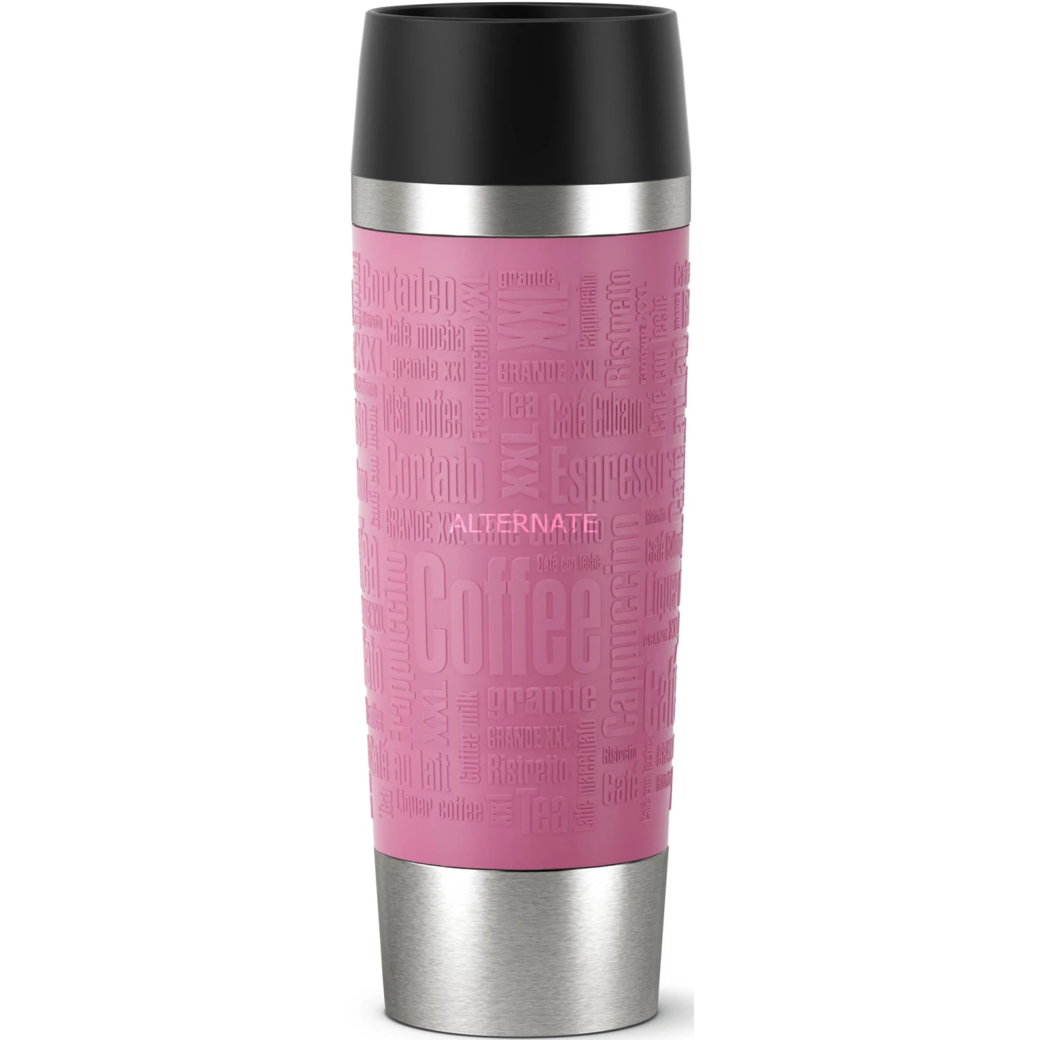 Schlussverkauf 🤩 Tassen Emsa TRAVEL MUG Classic Grande Thermobecher (rosa/edelstahl, 0,5 Liter) 🤩 3 Schlussverkauf 🤩 Tassen Emsa TRAVEL MUG Classic Grande Thermobecher (rosa/edelstahl, 0,5 Liter) 🤩
