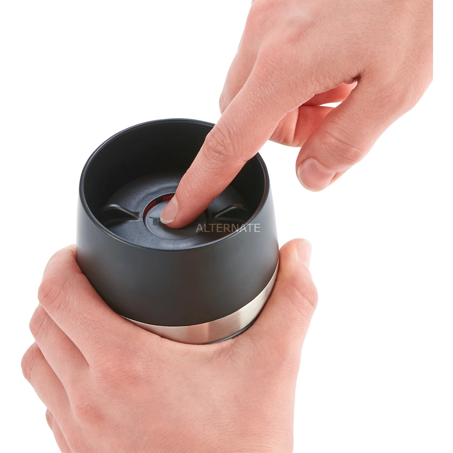 Bestpreis 👏 Tassen Emsa TRAVEL MUG Waves Thermobecher (schwarz/edelstahl, 0,36 Liter) ⭐ 7 Bestpreis 👏 Tassen Emsa TRAVEL MUG Waves Thermobecher (schwarz/edelstahl, 0,36 Liter) ⭐ – Bild 5