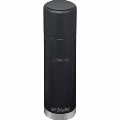 Aktion 🎉 Trinkflaschen Klean Kanteen Thermosflasche TKPro-SB Vakuumisoliert, 1.000ml (schwarz (matt), Mit Pour Through Cap) ⭐