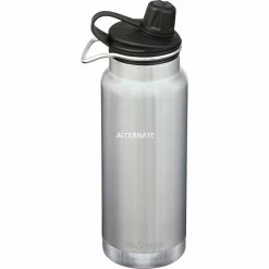 Angebote ⭐ Trinkflaschen Klean Kanteen Trinkflasche TKWide VI Vakuumisoliert, 946ml (edelstahl (gebürstet), Mit Schwarzer Chug Cap) 🧨