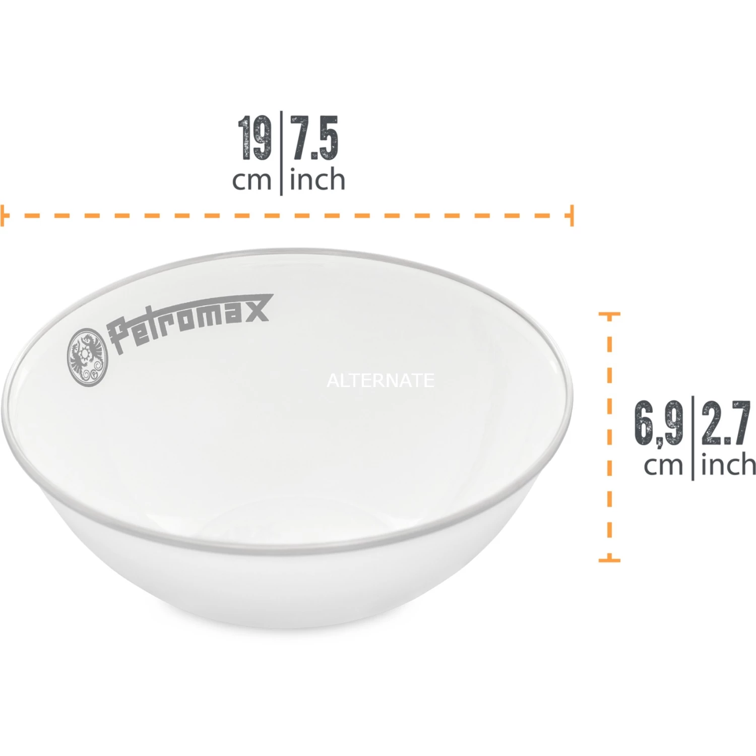 Bestes Angebot 👏 Schüsseln Petromax Emaille Schalen Px-bowl-1-w 1 Liter, 2 Stück, Schüssel (weiß, Ø 19cm) ⌛ 4 Bestes Angebot 👏 Schüsseln Petromax Emaille Schalen Px-bowl-1-w 1 Liter, 2 Stück, Schüssel (weiß, Ø 19cm) ⌛ – Bild 2