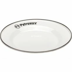 Aktion ✨ Petromax Emaille Teller Px-plate-18-w, 2 Stück (weiß, Ø 18cm) 😍