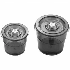 Neu 🎁 Vakuumierer Rommelsbacher Vakuumier-Behälter-Set VCR 600 (schwarz, 2 Liter Und 4 Liter) 💯