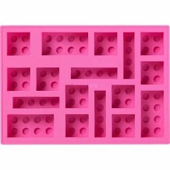 Bestes Angebot 🌟 Zubehör Für Kühlschränke Room Copenhagen LEGO Eiswürfelform (pink) 🔥