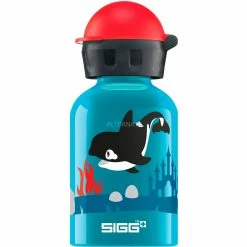 Top 10 ⌛ Trinkflaschen SIGG Alu Orca Family 0,3 Liter, Trinkflasche (türkis) 😉