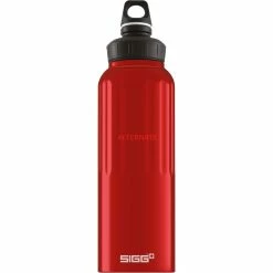 Großhandel 🤩 Trinkflaschen SIGG Alu WMB Traveller 1,5 Liter, Trinkflasche (rot) 😀