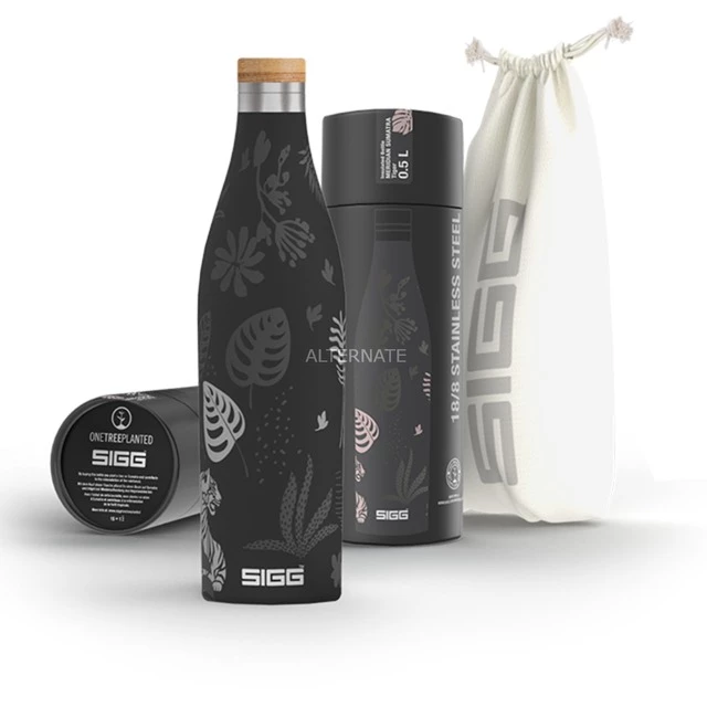 Aktion 🔔 Trinkflaschen SIGG Trinkflasche Meridian Sumatra Tiger 0,5L, Thermosflasche (schwarz) 🌟 5 Aktion 🔔 Trinkflaschen SIGG Trinkflasche Meridian Sumatra Tiger 0,5L, Thermosflasche (schwarz) 🌟 – Bild 3