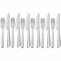 Top 10 🔔 Bestecke Weber Deluxe Steakbesteck-Set 17845 (edelstahl, 12-teilig) 🥰
